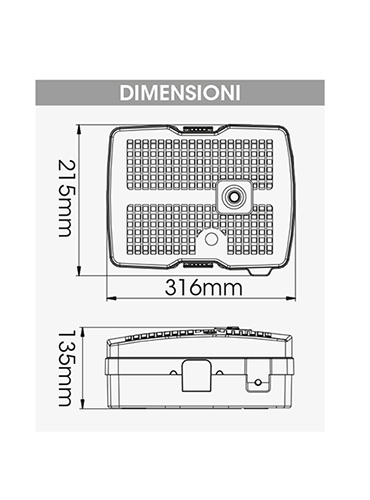 dimensioni pompa