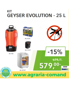 géiser evolution kit 25 L Stocker mosquito stop