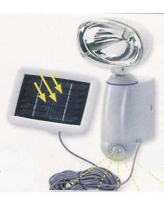 CHALET SENSOR LÁMPARA SOLAR