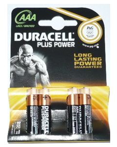 DURACELL PILAS AAA 1.5 4PCS.