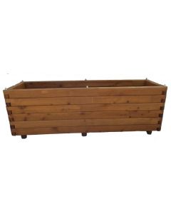 JARDINERA DE MADERA DE ALERCE CM. 120 x 40