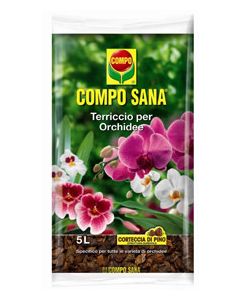 Compo Tierra para macetas de orquídeas