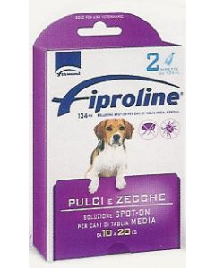 FRIPOLINE SPOT ON PERRO MEDIANO 10-20 2 AMPOLLAS