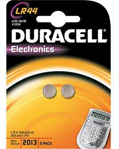 DURACELL ELECTRONICS LR 44 PCS.2 PILAS