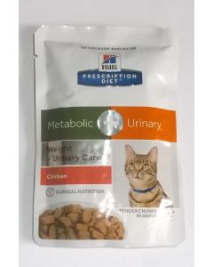 Hill's Diet Feline Metabolic + Urinary húmedo 12 x 85 g.