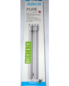 PURE LIGHT M LÁMPARA DE ACUARIO FLUORESCENTE 18 vatios