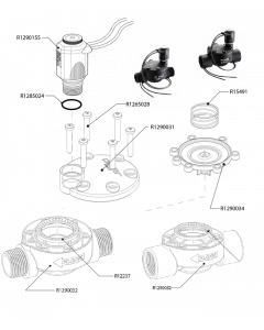 Repuestos electroválvulas Claber 90814 90815