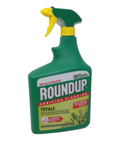 Roundup erbicida giardino