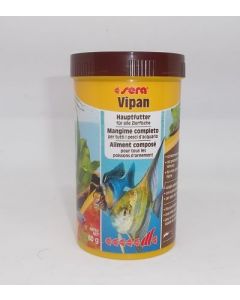 Alimento en escamas para peces Sera Vipan 250 ml.